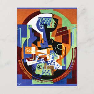 Gris - Fruit Dish and Playing Cards