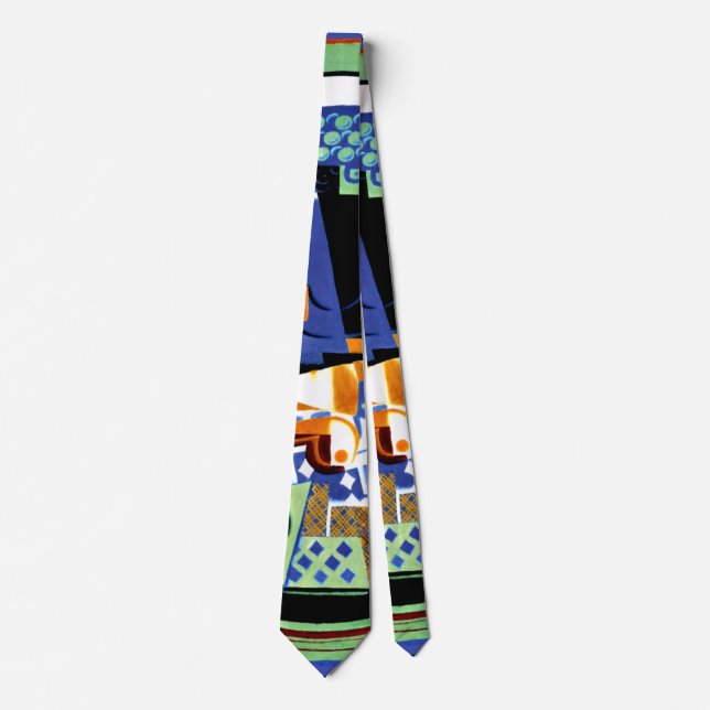 Gris - Fruit Dish and Playing Cards Tie (Front)