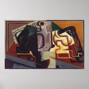 Gris - Glass And Carafe Poster