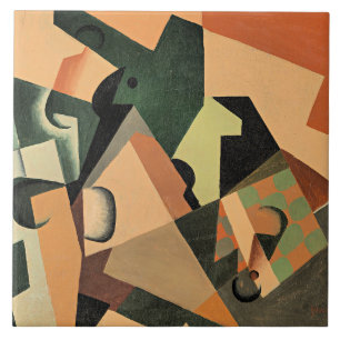 Gris - Glass and Chequerboard Tile