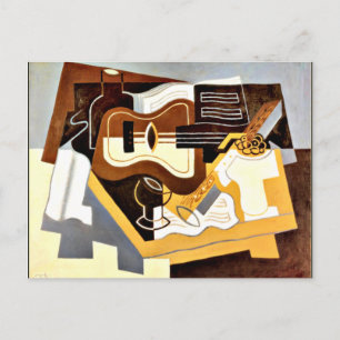 Gris - Guitar with Clarinet Postcard