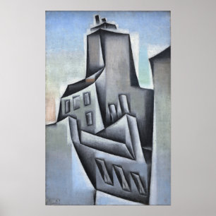 Gris - Houses In Paris 1911 Poster