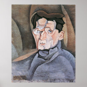 Gris - Portrait Of Maurice Raynal 1912 Poster