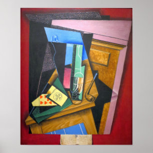 Gris - Still Life With A Poem Poster