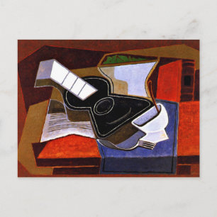 Gris - The Black Guitar Postcard