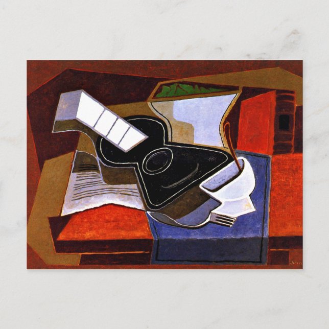 Gris - The Black Guitar Postcard (Front)