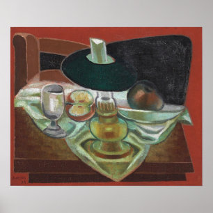 Gris - Under The Lamp 1925 Poster