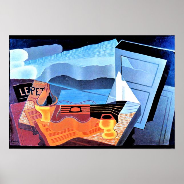 Gris - View across the Bay Poster (Front)