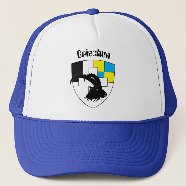 Grischun Svizra Mütze Trucker Hat (Front)
