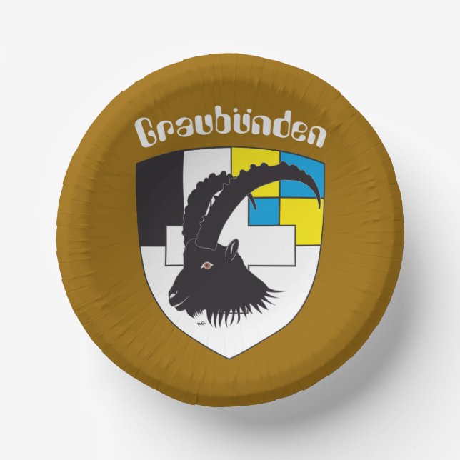 Grisons paper plates (Front)