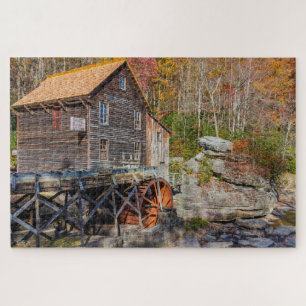 Grist Mill Virginia Jigsaw Puzzle
