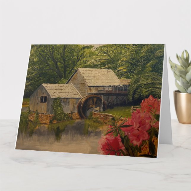 Gristmill, by Gary Poling Card (Small Plant)