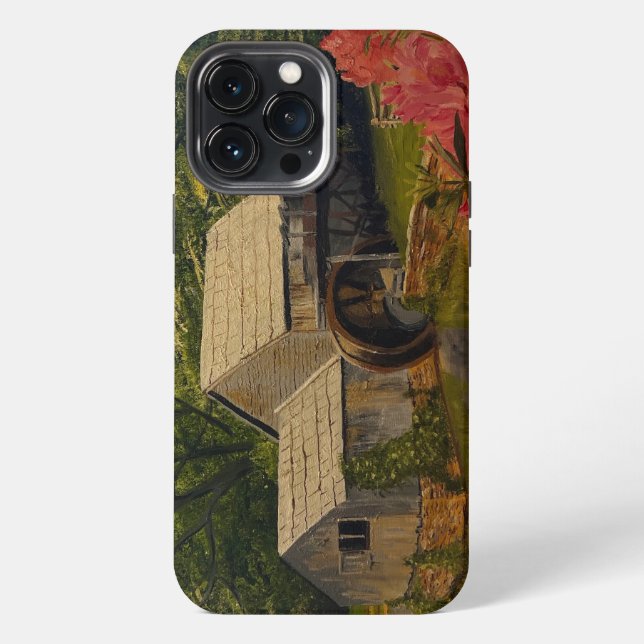 Gristmill, by Gary Poling iPhone Case (Back)