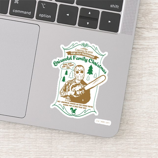 Griswold Family Christmas Chainsaw Graphic (Detail)