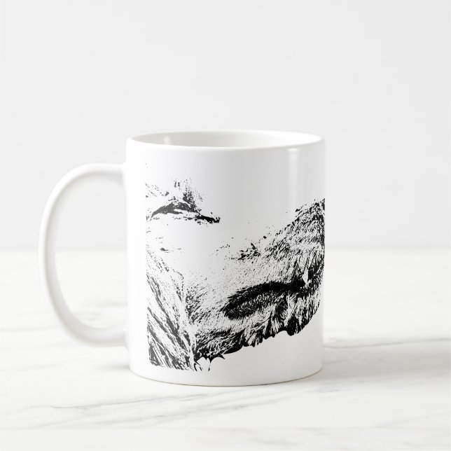 Grit in Every Glance Coffee Mug (Left)