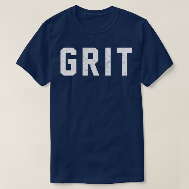 GRIT vintage design T-Shirt (Design Front)