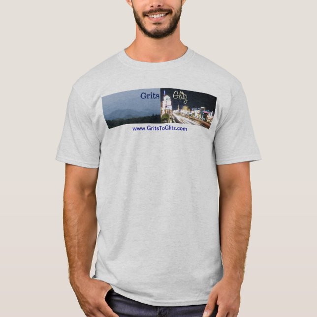 Grits to Glitz podcast t-shirt (Front)