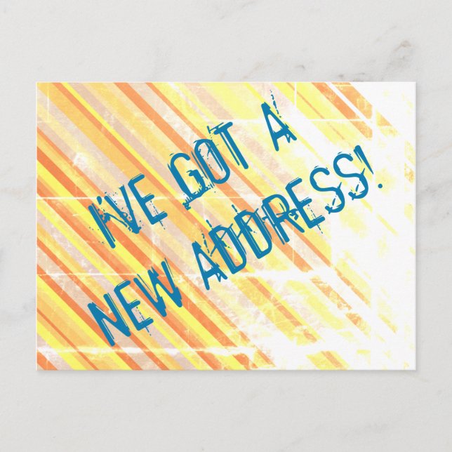 Gritty and Distressed Look New-House Postcard (Front)