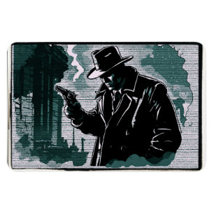 Gritty City Urban Detective 1940s Vintage Style Magnet