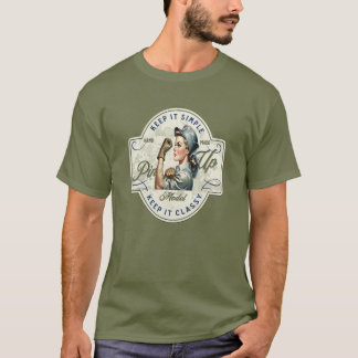 Gritty Glamour Worker Pin-Up T-Shirt