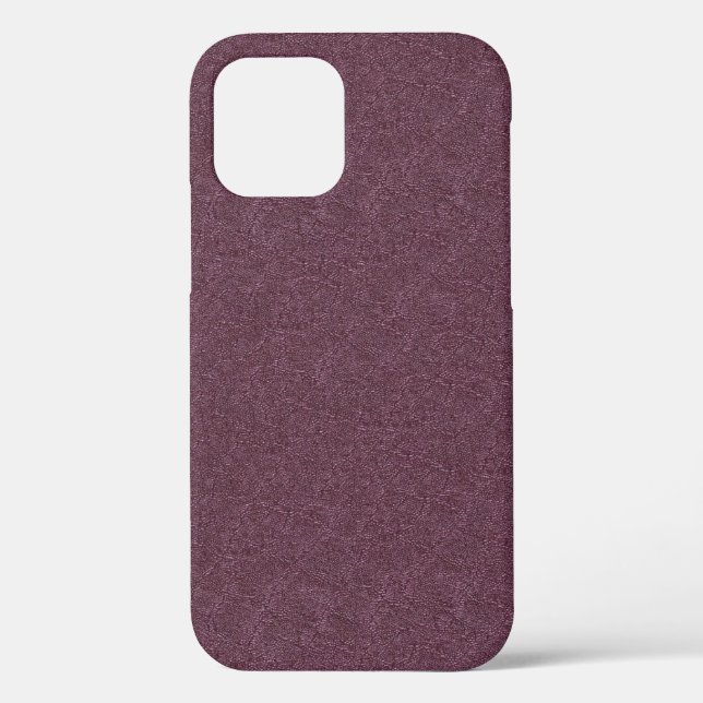 Gritty Glittery Dark Purple Case-Mate iPhone Case (Back)