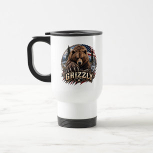 Grizzly – American Wild Travel Mug