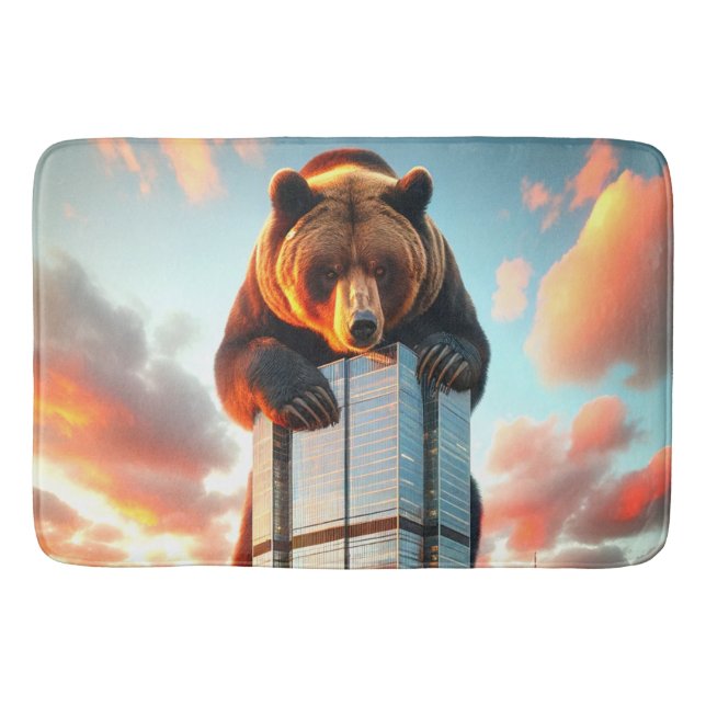 Grizzly Bath Mat (Front)