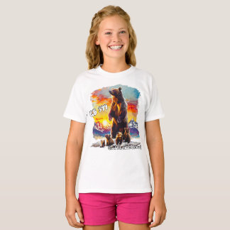 Grizzly Bear 399 4 Cubs Grand Teton National Park T-Shirt