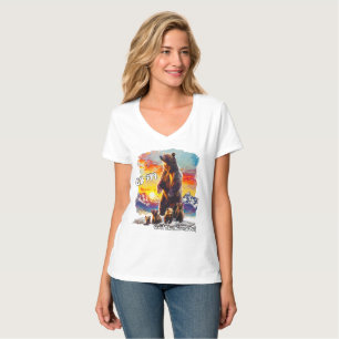 Grizzly Bear 399 4 Cubs Grand Teton National Park T-Shirt