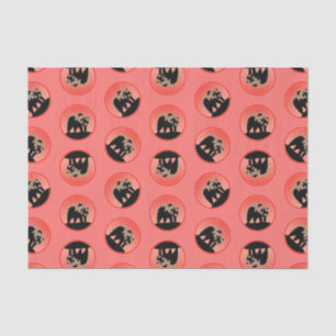 Grizzly Bear at Sunset  - Original Wildlife Art Tissue Paper