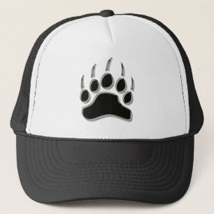 Grizzly Bear Claw Trucker Hat
