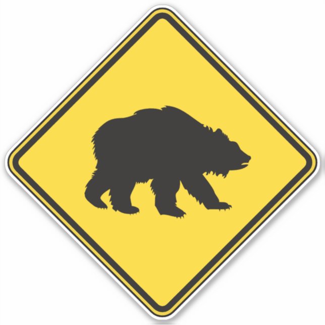 Grizzly Bear Crossing (Front)