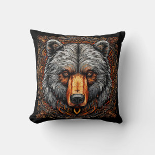 Grizzly Bear Cushion