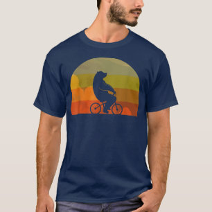 Grizzly Bear Cycling, Mountain Bike Bicycle T-Shirt