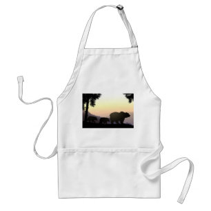 Grizzly Bear family Standard Apron