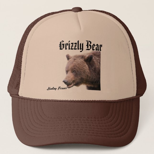 Grizzly Bear Hat (Front)