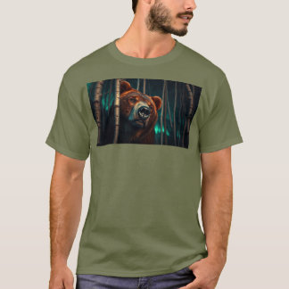 Grizzly Bear in the Woods T-Shirt