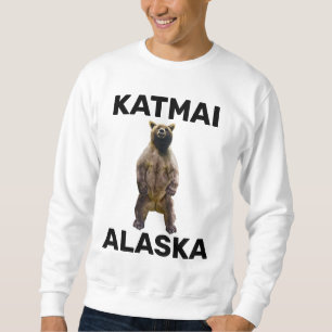 GRIZZLY BEAR KATMAI ALASKA T-SHIRTS HOODIES