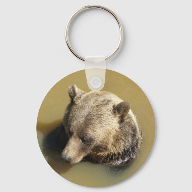 Grizzly Bear Key Ring (Front)