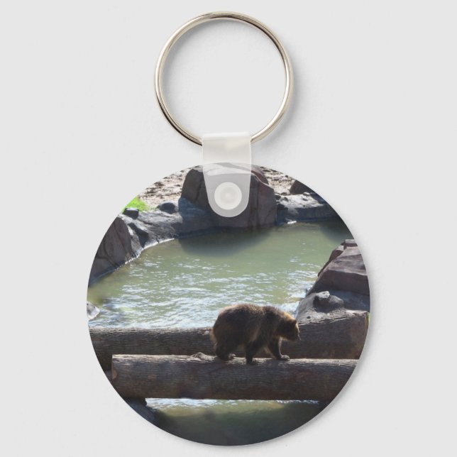 Grizzly Bear Key Ring (Front)