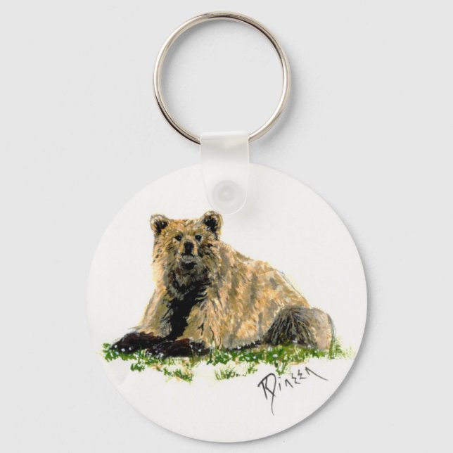 Grizzly Bear keychain (Front)