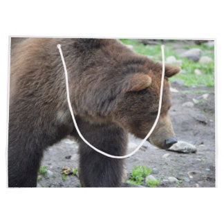Grizzly Bear Large Gift Bag