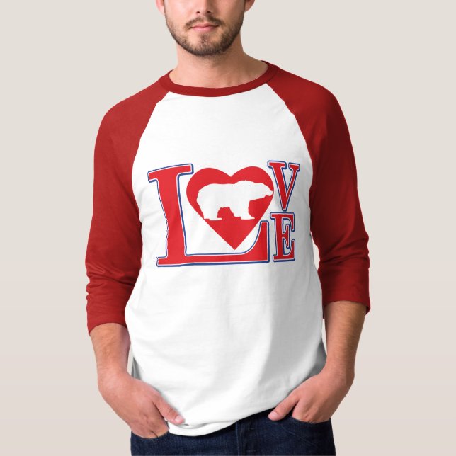 Grizzly Bear Love T-Shirt (Front)