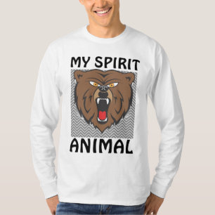 GRIZZLY BEAR MY SPIRIT ANIMAL FOR HIM T-Shirts