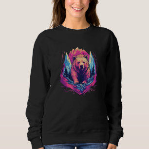 Grizzly Bear Outdoor Nature Alaska Hunting Hiking Sweatshirt