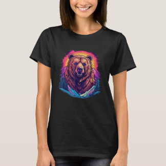 Grizzly Bear Outdoor Nature Alaska Hunting Hiking  T-Shirt