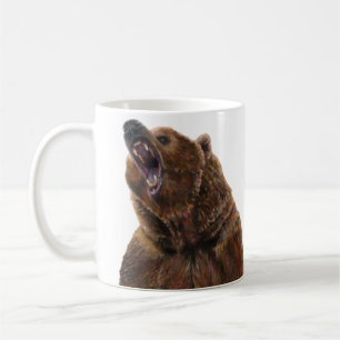 Grizzly Bear - Painting in acrylic  Coffee Mug