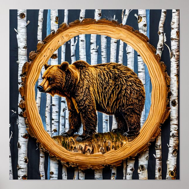 Grizzly Bear Poster (Front)