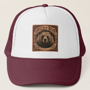 Grizzly Bear Preppers Club Trucker Hat