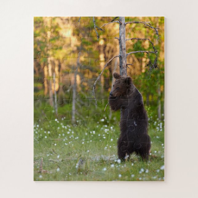 Grizzly bear puzzle (Vertical)